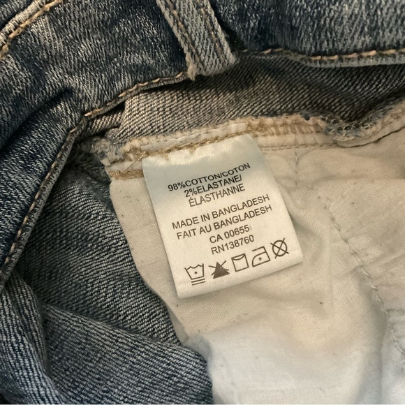 R Jeans Distressed Jeans Size 26 - Picture 5 of 6